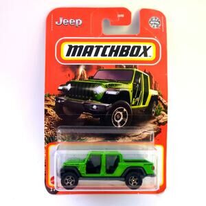 2022 Matchbox #7 '20 Jeep Gladiator MOJITO GREEN Brand New in Package Car Truck
